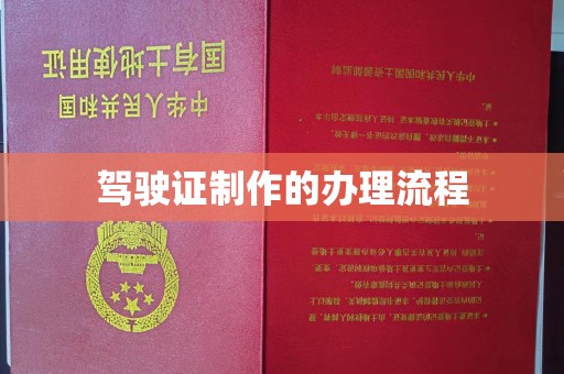 大宁驾驶证制作的办理流程