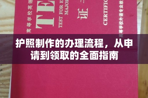 大宁护照制作的办理流程，从申请到领取的全面指南