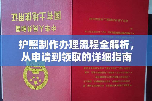 大宁护照制作办理流程全解析，从申请到领取的详细指南
