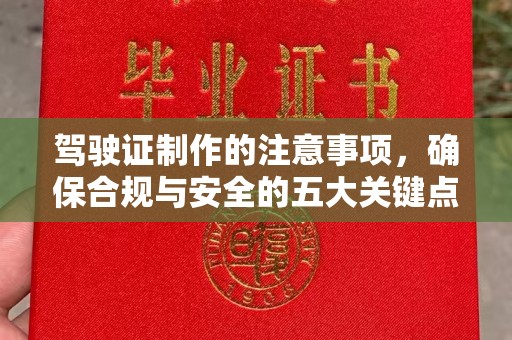大宁驾驶证制作的注意事项，确保合规与安全的五大关键点