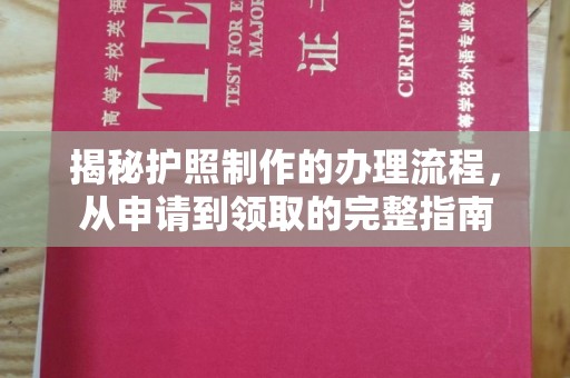 大宁揭秘护照制作的办理流程，从申请到领取的完整指南
