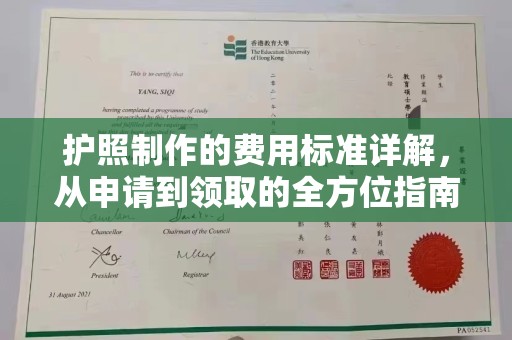 大宁护照制作的费用标准详解，从申请到领取的全方位指南