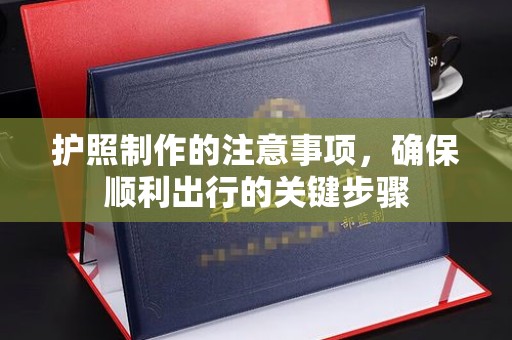 大宁护照制作的注意事项，确保顺利出行的关键步骤