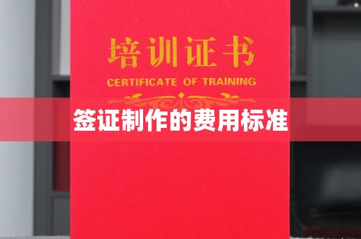 大宁签证制作的费用标准